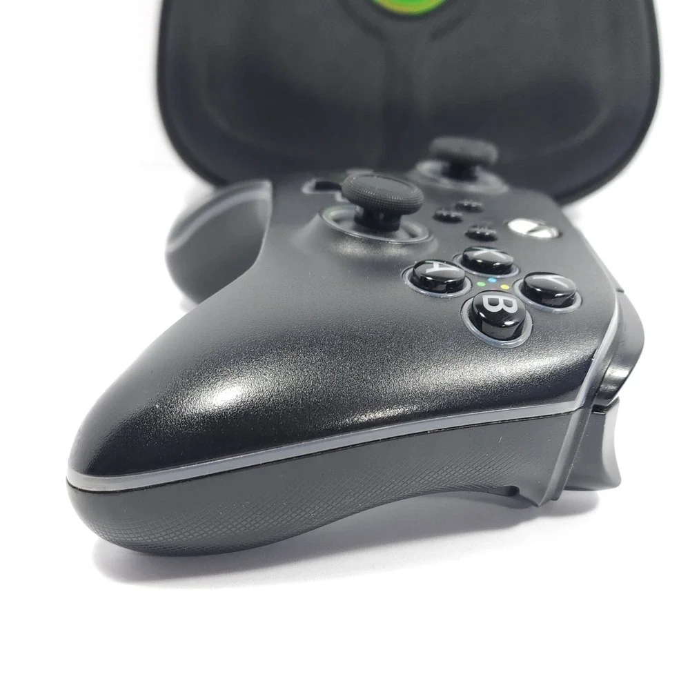 PowerA Advantage Wired Controller Xbox XBGPSPWI‎ Untested Parts only & Case